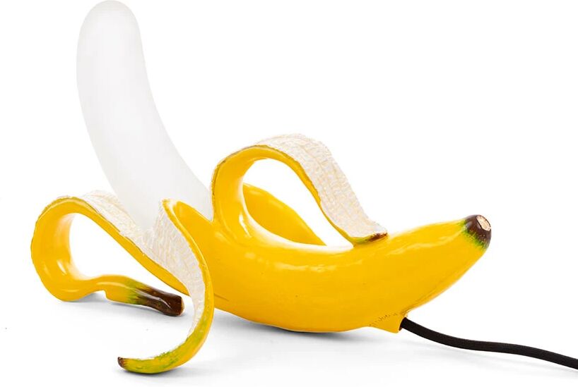 Seletti Banana Lamp Huey Bordlampe Gul - Seletti  gul  200 mm+300 mm