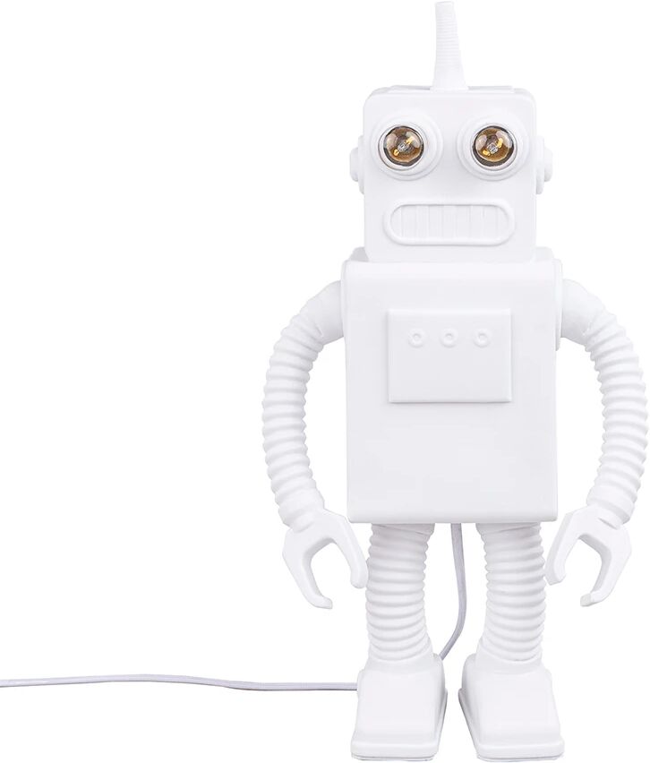 Seletti Robot Bordlampe - Seletti  hvit  210 mm+125 mm