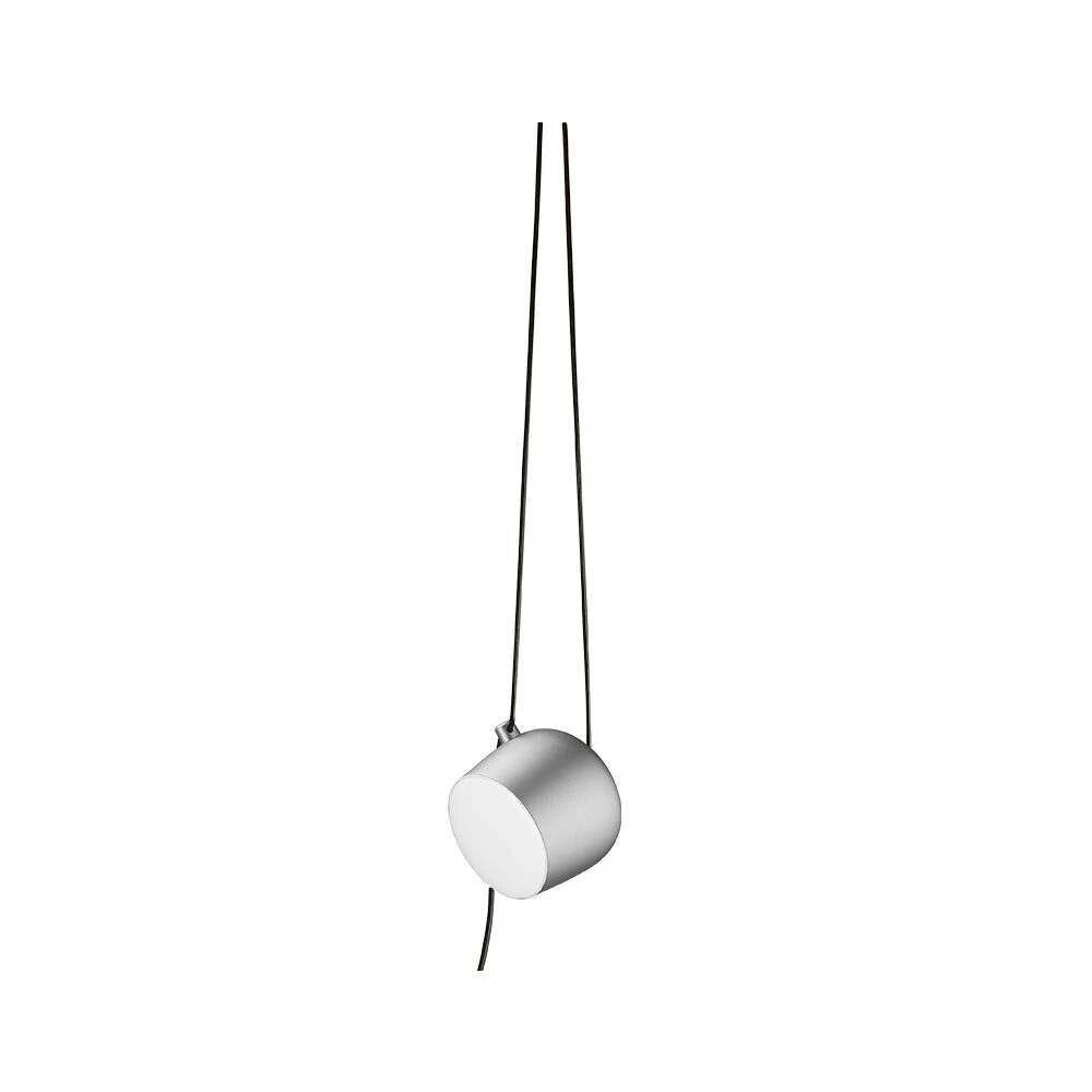 Flos Aim Small Pendel m/Støpsel Light Silver Anodized - Flos    170 mm