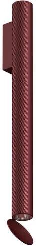 Flos Flauta Vegglampe H500 Spiga Anodized Ruby Red - Flos    45 mm