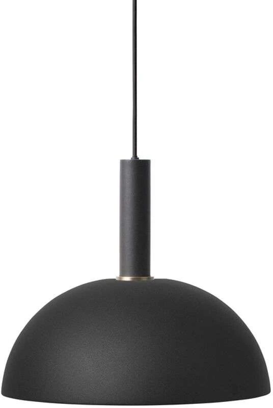 Ferm Living Collect Pendel Dome High Black - Ferm Living  svart  380 mm