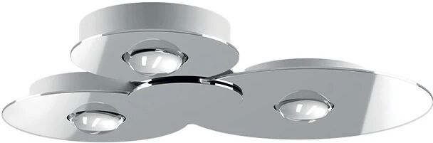 Studio Italia Bugia Triple Taklampe 2700K Krom - Studio Italia  Krom  240 mm