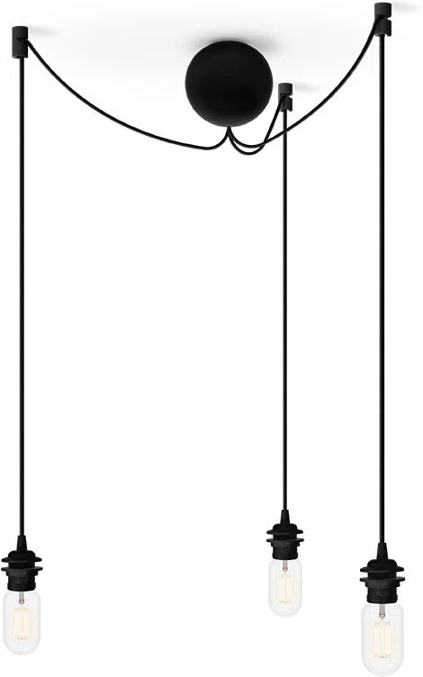 Umage Cannonball Cluster 3 Sockets Svart - Umage  svart  120 mm