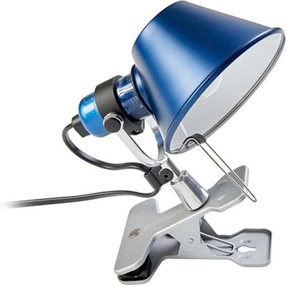 Artemide Tolomeo MICRO Pinza Vegglampe - Artemide  blå  E14