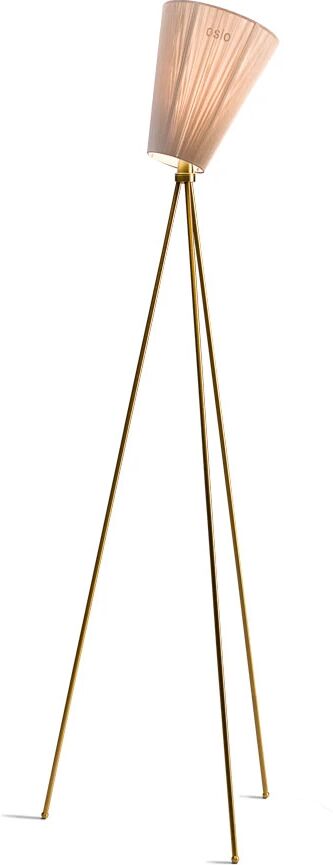 Northern Oslo Wood Gulvlampe Guld/Beige - Northern    +600 mm