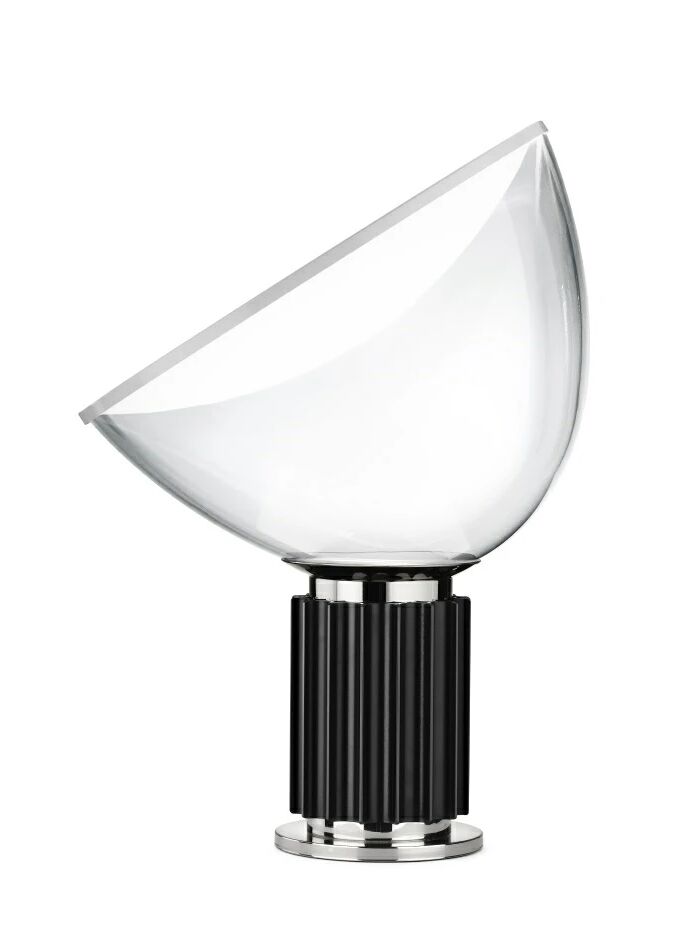 Flos Taccia Glass Bordlampe Svart - Flos  svart  540 mm