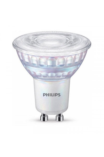 GU10 Philips GU10 LED-lyspærer 6,2W (80W) (Spot, Kan dimmes)