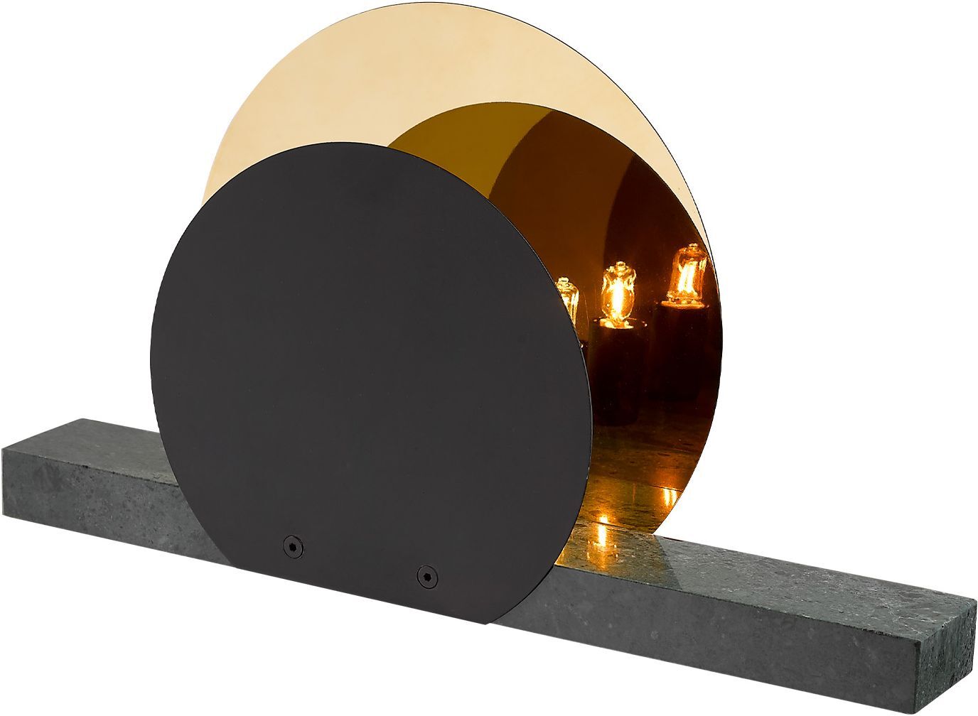 Halo Design Marble Eclipse Bordlampe, Grønn   Unoliving