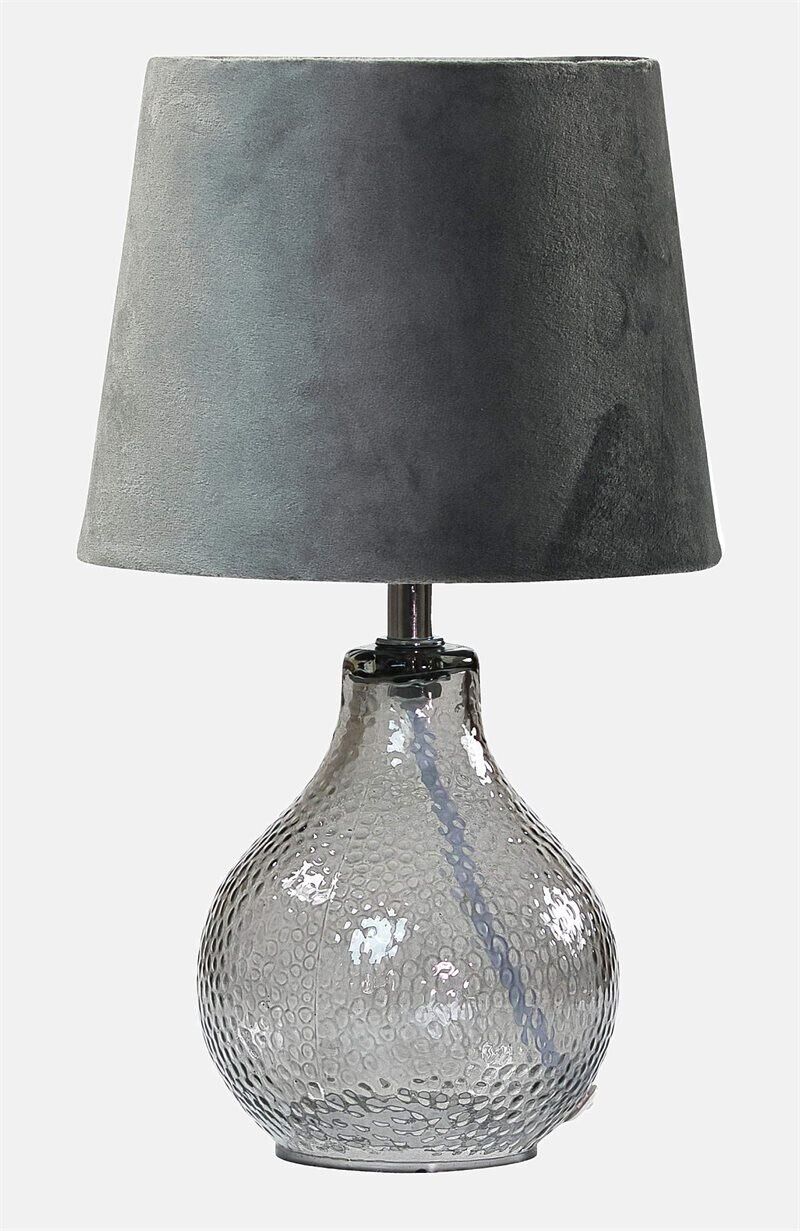Bordlampe Julia/fløyel 31 cm