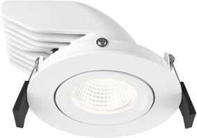 Sapphire Led Indbygningsspot M/45° Kip 230v 12w 2700k Ip44 Dæmpbar