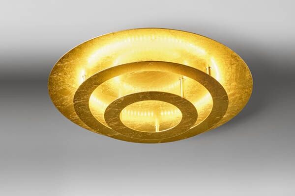 Lupia Circle Led 25w Loftlampe Bladguld