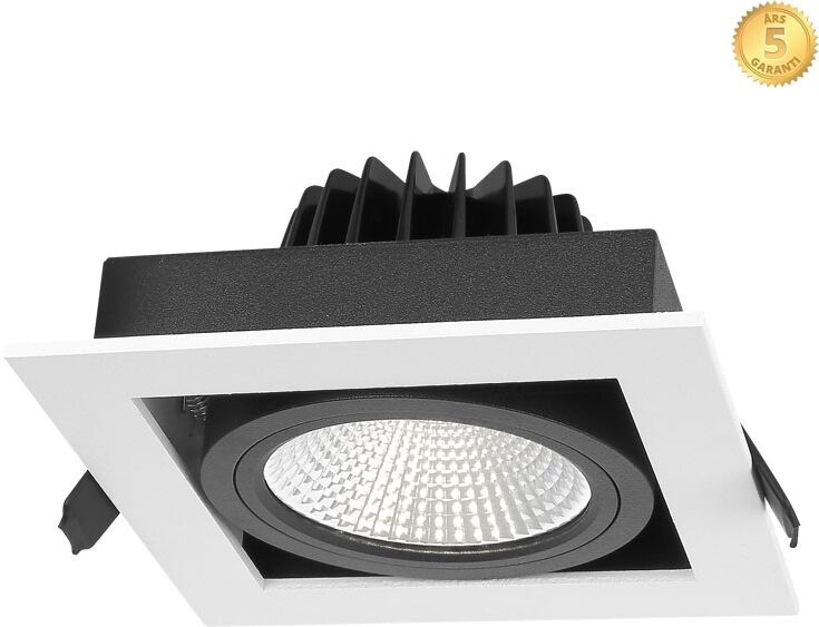 Mercury Led 230v 1x9w 3000k Dæmpbar Sort/sort