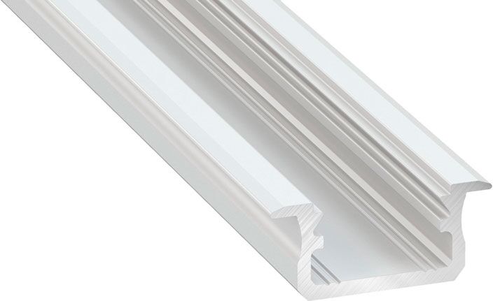 Alu Profil B Indbygning Til Led Strip 200cm Hvid