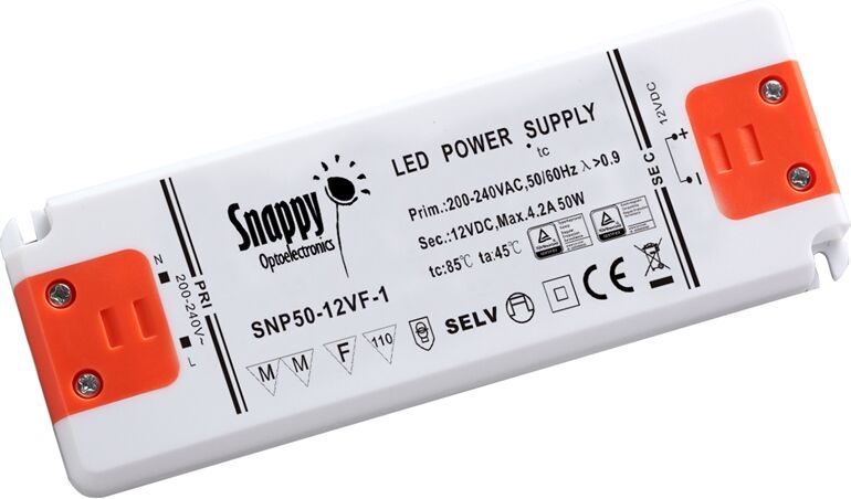 Snappy Led Trafo 24v Dc 50w Ip20