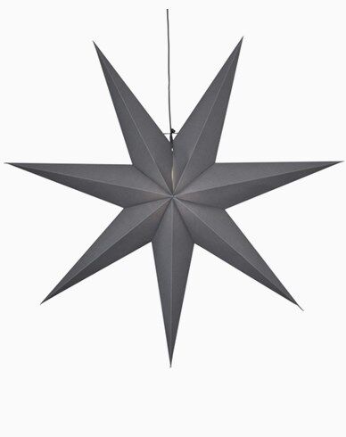 Star Trading OZEN stjerne, gr&#229;. E14 100x100cm