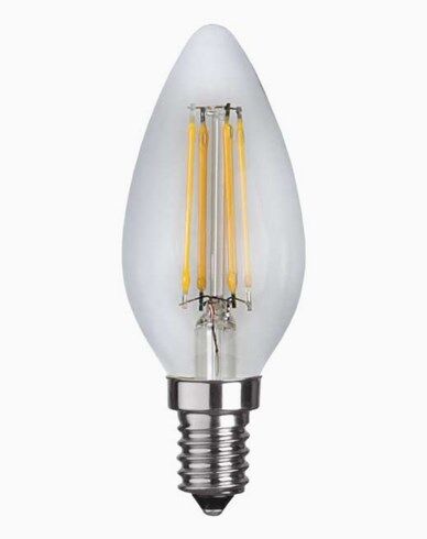 Star Trading LED filament Mignon p&#230;re E14 4,2W (37W) Dimmbar