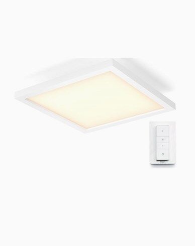 Philips Hue AURELLE White ambiance Firkantig liten plafond