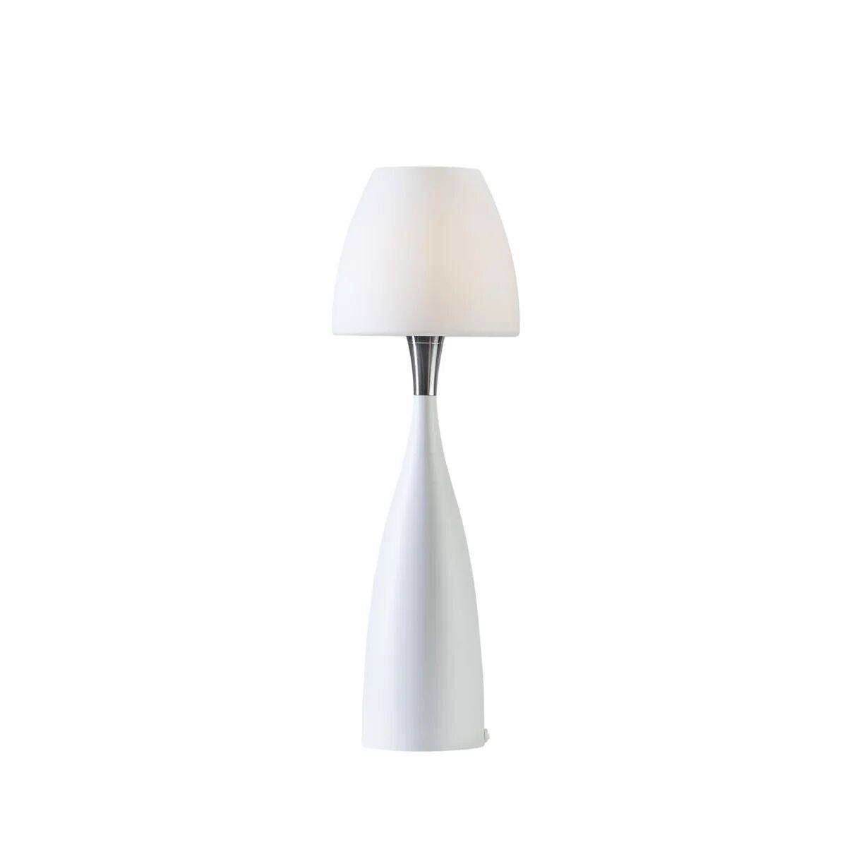 Belid Anemon bordlampe, stor hvit opal