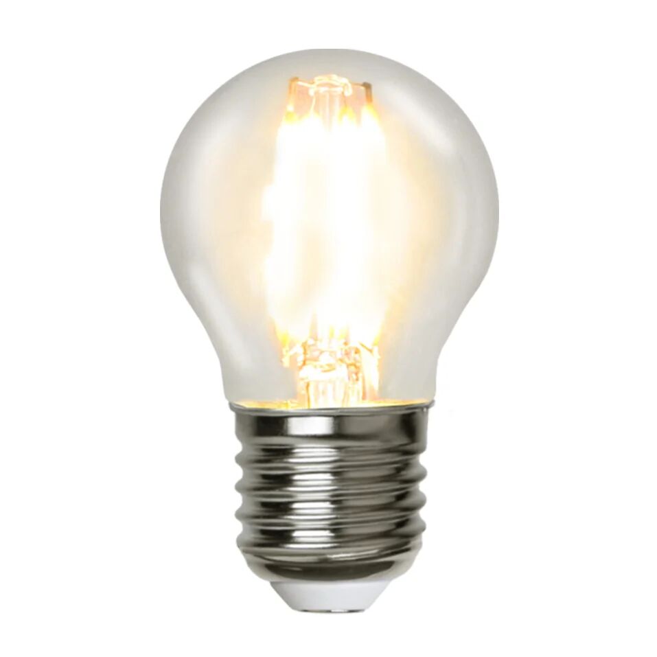Globen Lighting Lyskilde E27 LED filament glob klar 45 mm 4,2W