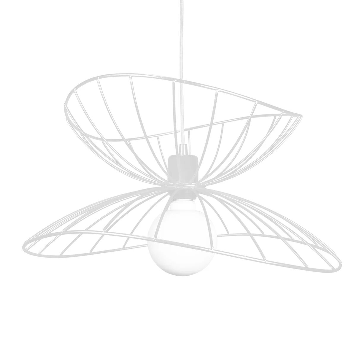 Globen Lighting Ray taklampe Ø 45 cm Hvit