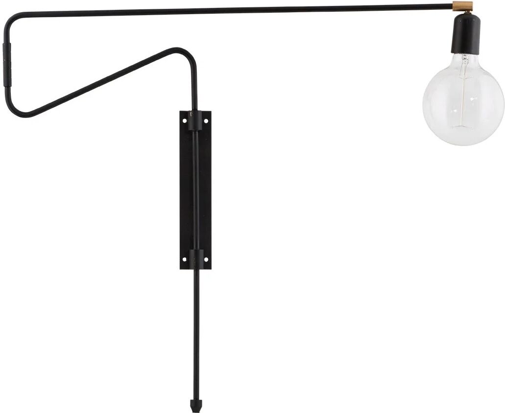 House Doctor Swing vegglampe svart stor, 70 cm