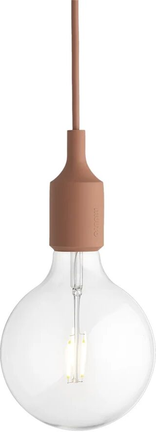 Muuto E 27 lampe terracotta