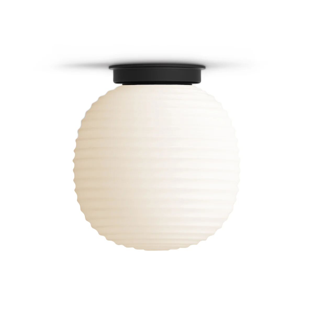 New Works Lantern taklampe small Frosted white opal glass