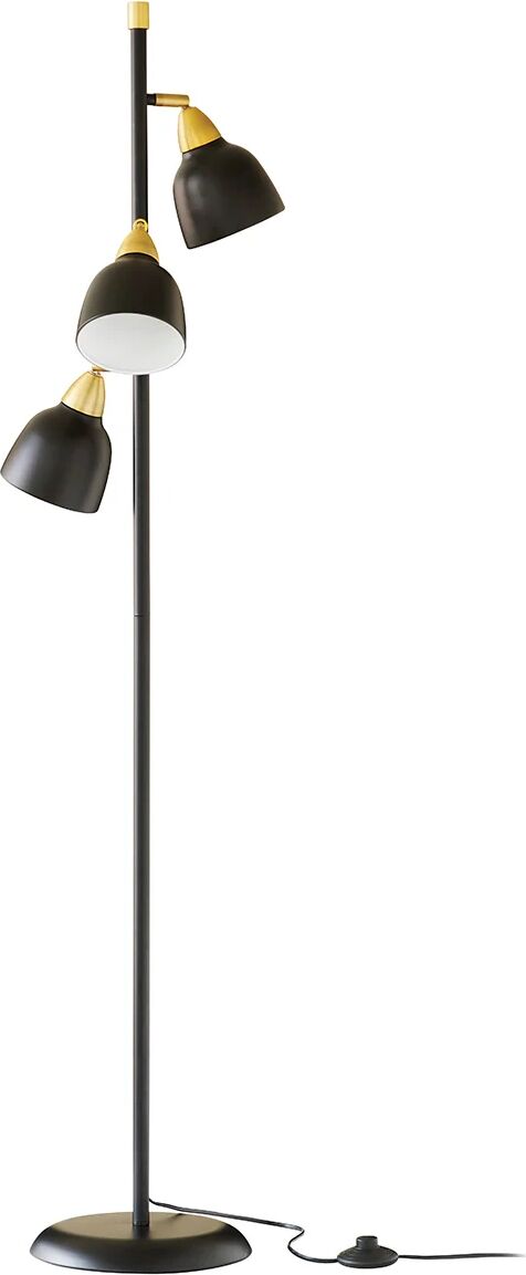 Superliving Urban Triple gulvlampe Matt real black