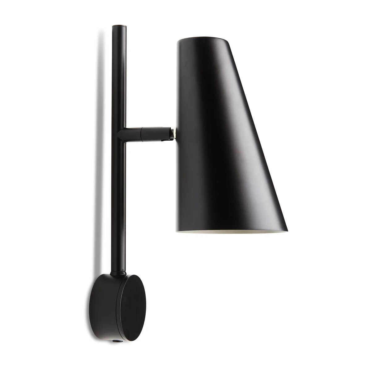 Woud Cono vegglampe Svart