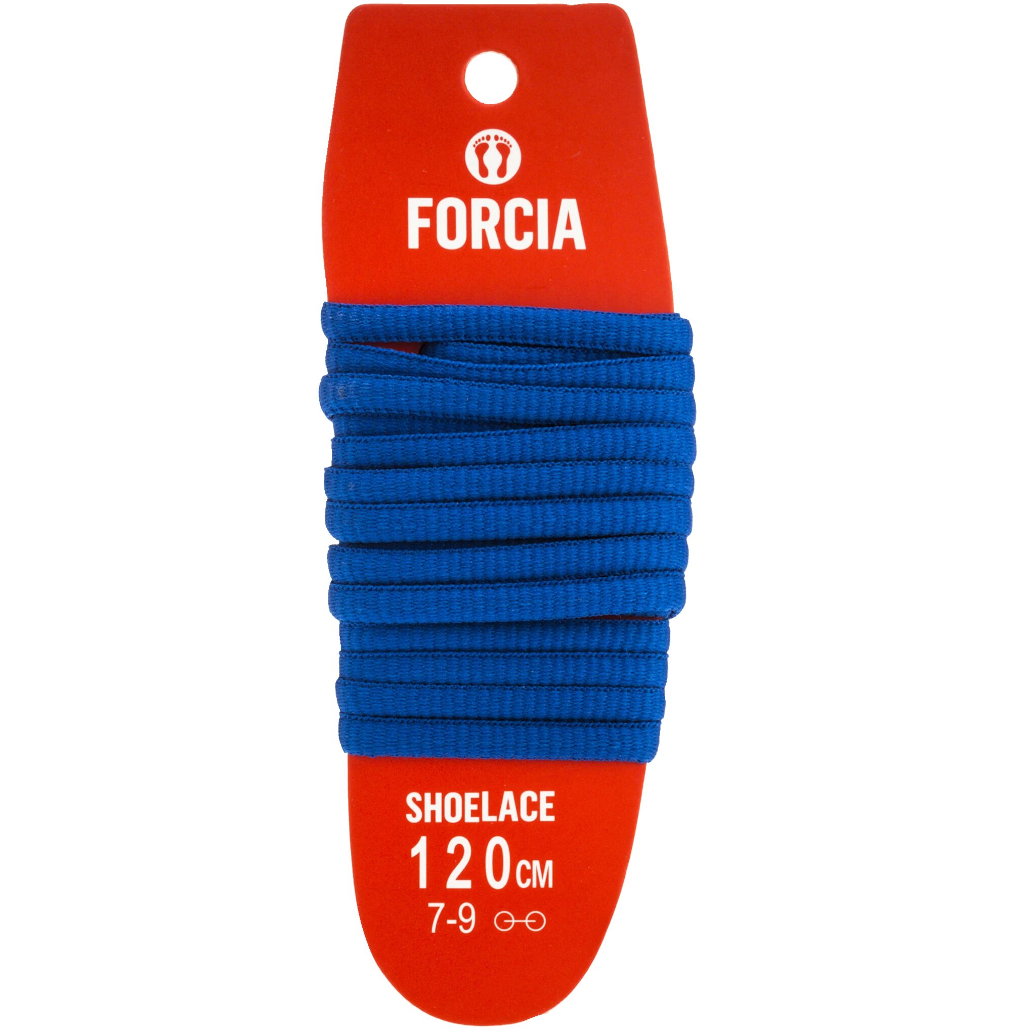Forcia ShoeLace 120cm, skolisser 120cm Blue