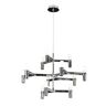 KING HOME Lampa Wisząca Atomic Chrom