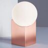 Pujol Iluminación Lampa stołowa Cub 17,5 cm miedź