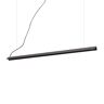 Ideallux Lampa wisząca LED Ideal Lux V-Line, czarna