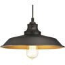 Westinghouse lampa wisząca Iron Hill czarna 1-pkt.