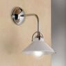 Ceramiche Lampa ścienna GIACOMO z ceramicznym kloszem