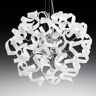 Metallux Piękna lampa wisząca WHITE średn. 50 cm