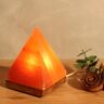 Wagner Life Lampa solna Piramida z cokołem, bursztyn