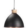 PR Home Roseville lampa wisząca Ø 42 cm czarna