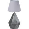 PR Home Trinity lampa stołowa Ø 25cm srebrna/szara