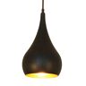 Menzel Solo lampa wisząca cebula brąz-czarna 16cm