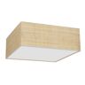 Eko-Light Lampa Sufitowa Marshall White / Rattan 2xe27