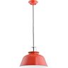 Tysiąc Fal Lampa Wisząca Czerwona Loft Chester 1xe27