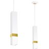 Eko-Light Lampa Wisząca Vidar White/gold 1xgu10