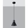 Sollux Lighting Lampa Wisząca Tazila 1 Czarna [Es111]