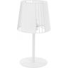 TK Lighting Lampa stołowa CARMEN WHITE 5165