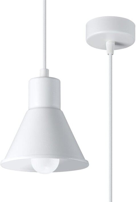 SOLLUX LIGHTING Lampa wisząca TALEJA 1 biała [E27]