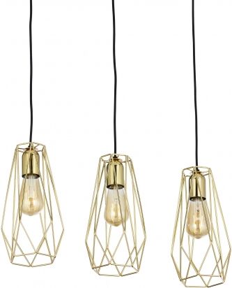 TK Lighting Lampa wisząca LUGO GOLD 2698 Złoty, Czarny