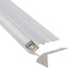 Ledbox Perfil Aluminio Stair Para Fitas Led 2 Metros