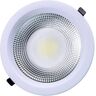 Jandei Lâmpada Led Cob Embutida Redonda 15W 1500 Lúmens Luz Branca Natural 4200K para Sala de Estar Cozinha Loja Negócios Escritório