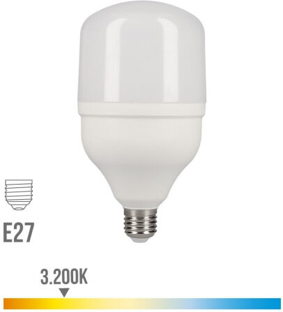 EDM Lâmpada Industrial Led E27 30w 2400 Lm 3200k Luz .